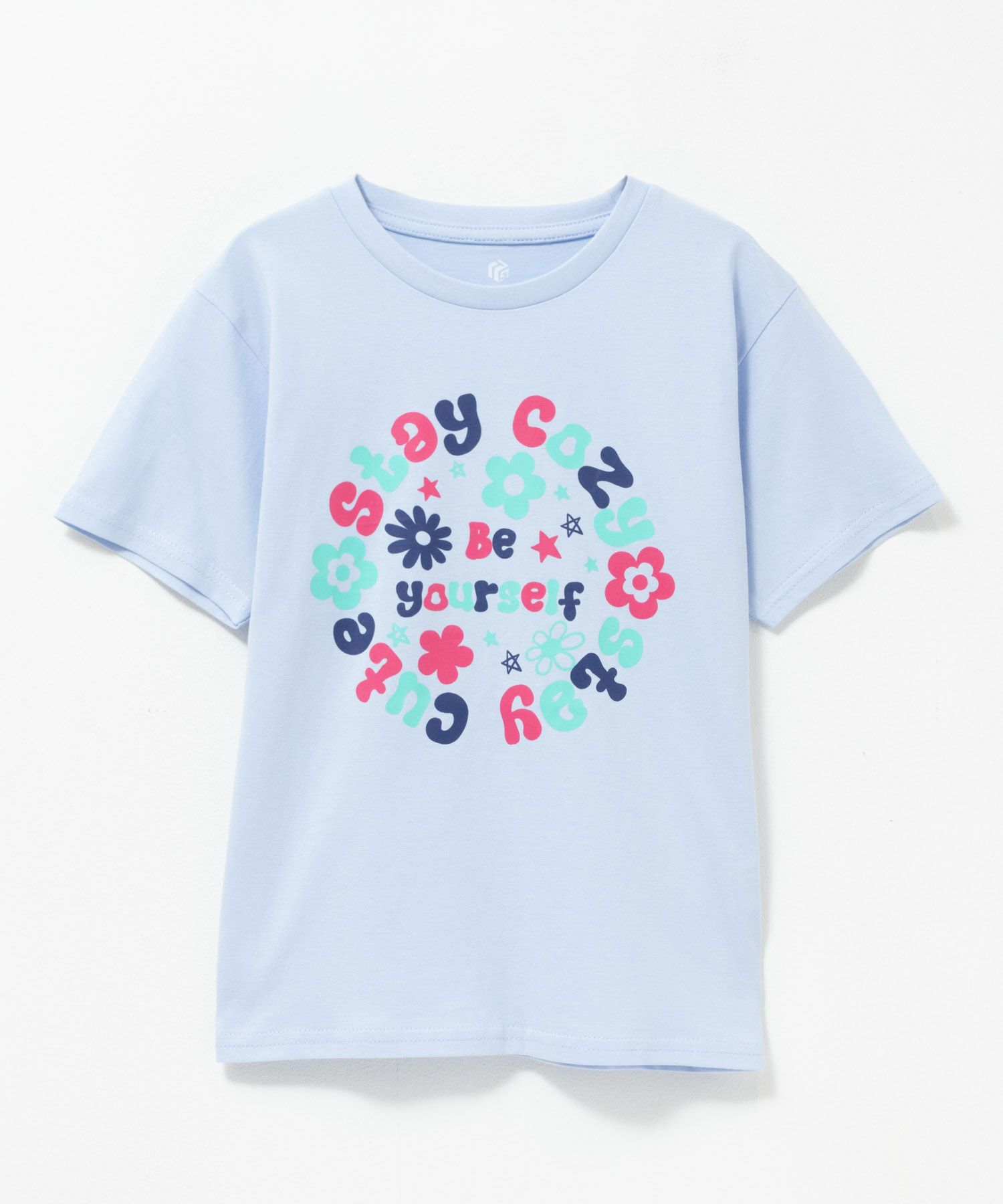 T-GRAPHICS サークルロゴ半袖Tシャツ キッズ ネコポス 対応商品