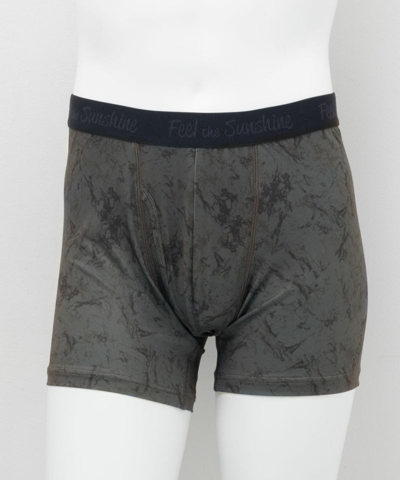 NAVY メッシュボクサーパンツ マーブル柄 メンズ メール便 対応商品商品画像-1