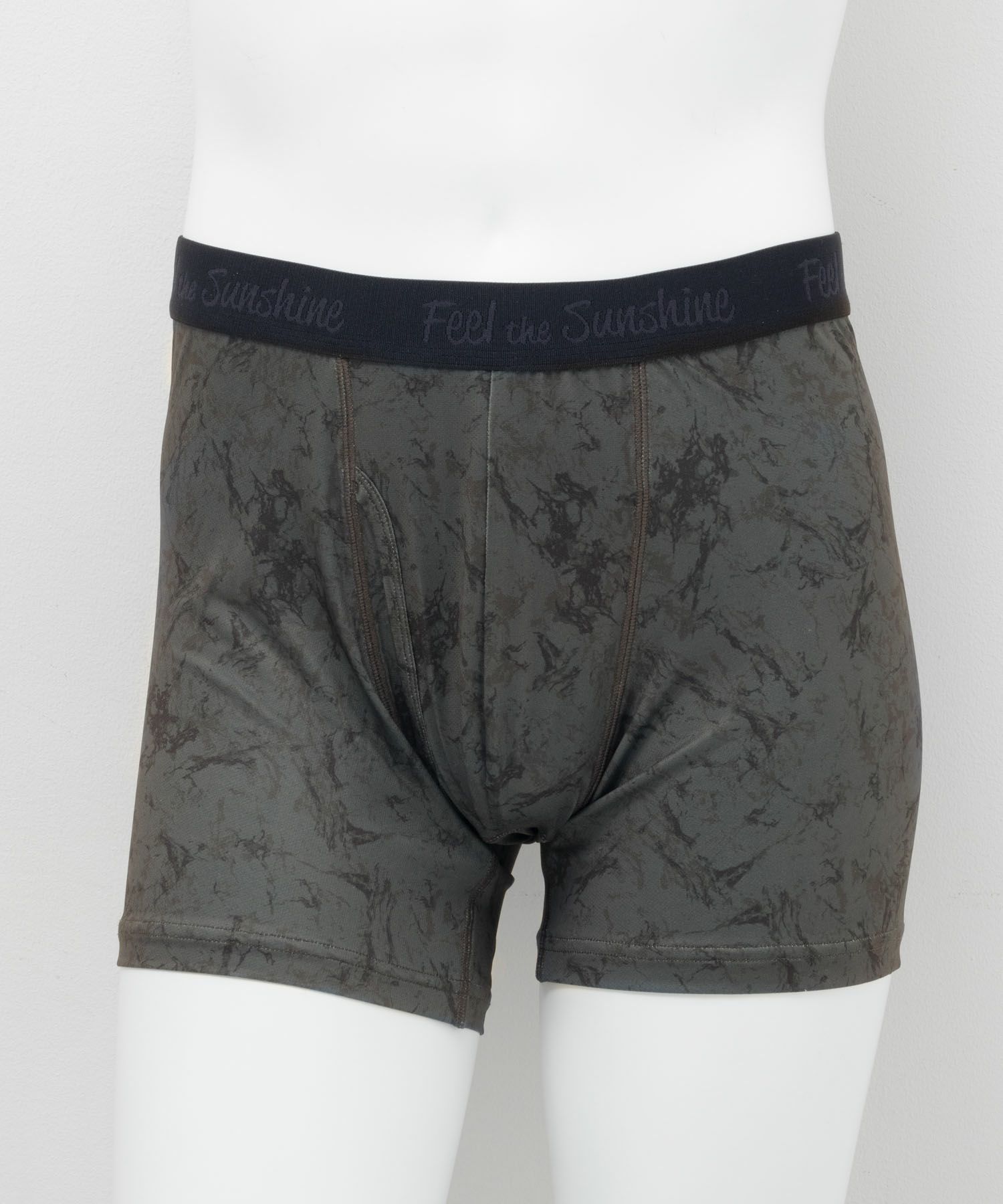 NAVY メッシュボクサーパンツ マーブル柄 メンズ メール便 対応商品商品画像-1