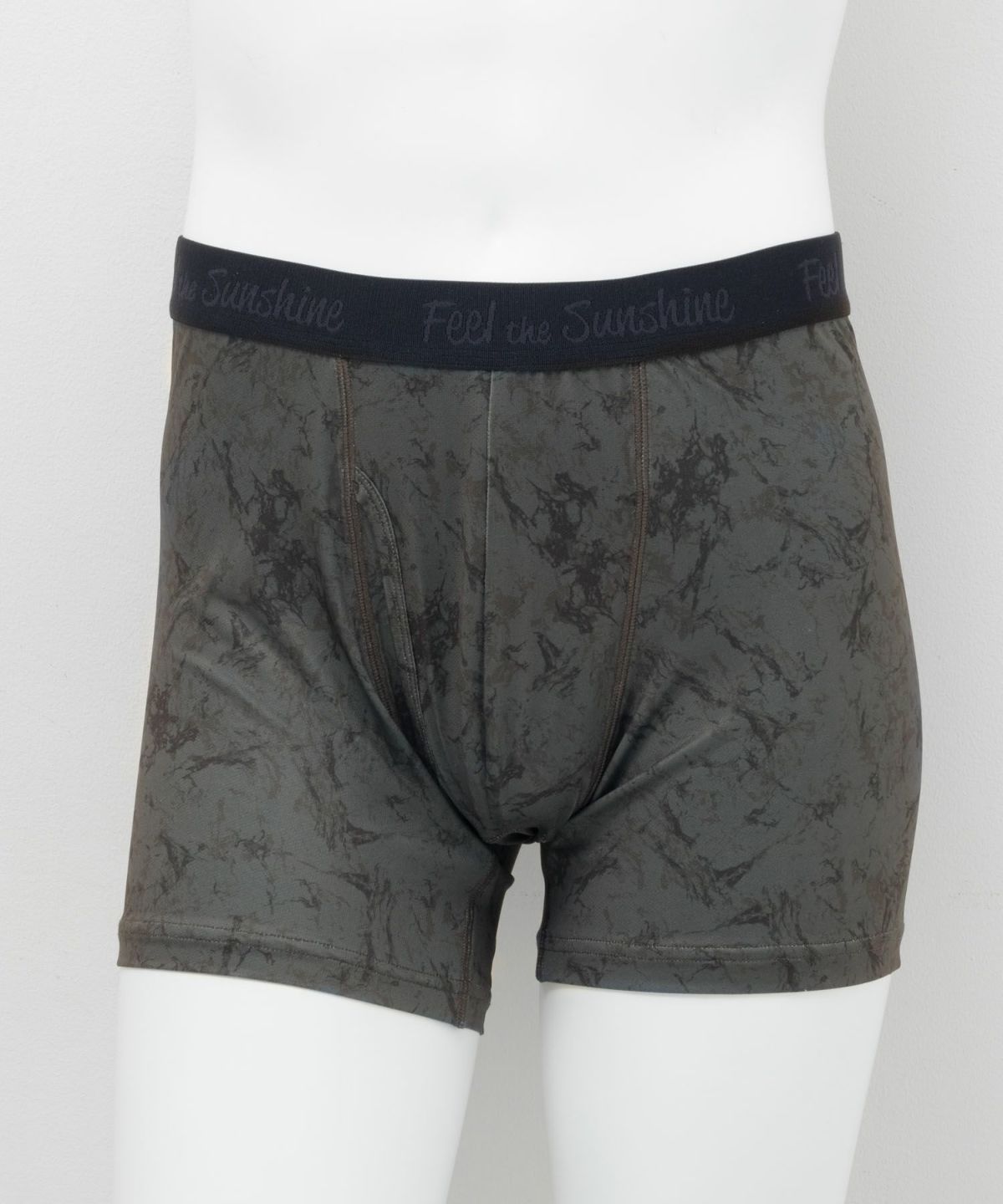 NAVY メッシュボクサーパンツ マーブル柄 メンズ ネコポス 対応商品