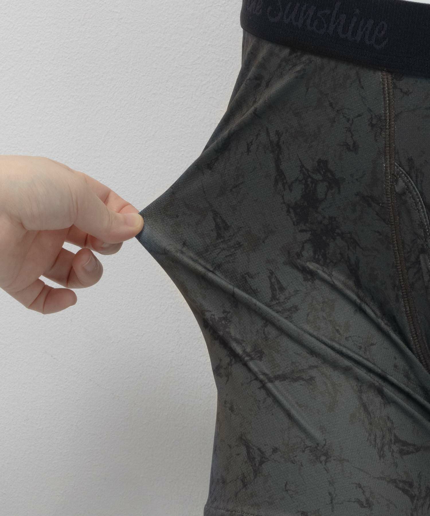 NAVY メッシュボクサーパンツ マーブル柄 メンズ ネコポス 対応商品