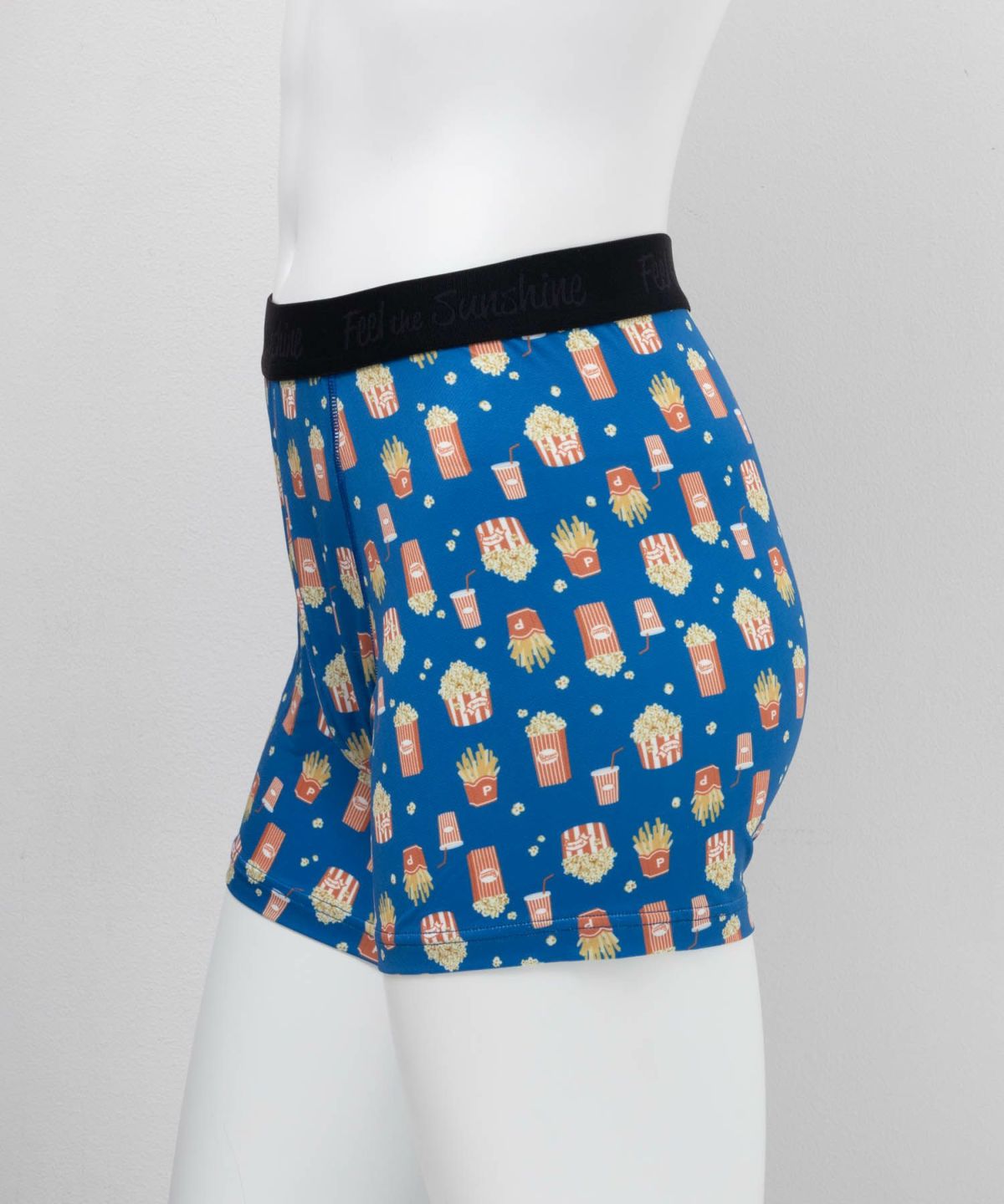 NAVY メッシュボクサーパンツ ポップコーン柄 メンズ ネコポス 対応商品