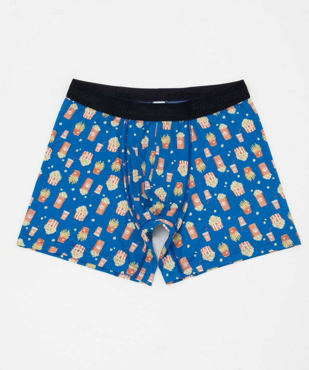 NAVY メッシュボクサーパンツ ポップコーン柄 メンズ ネコポス 対応商品