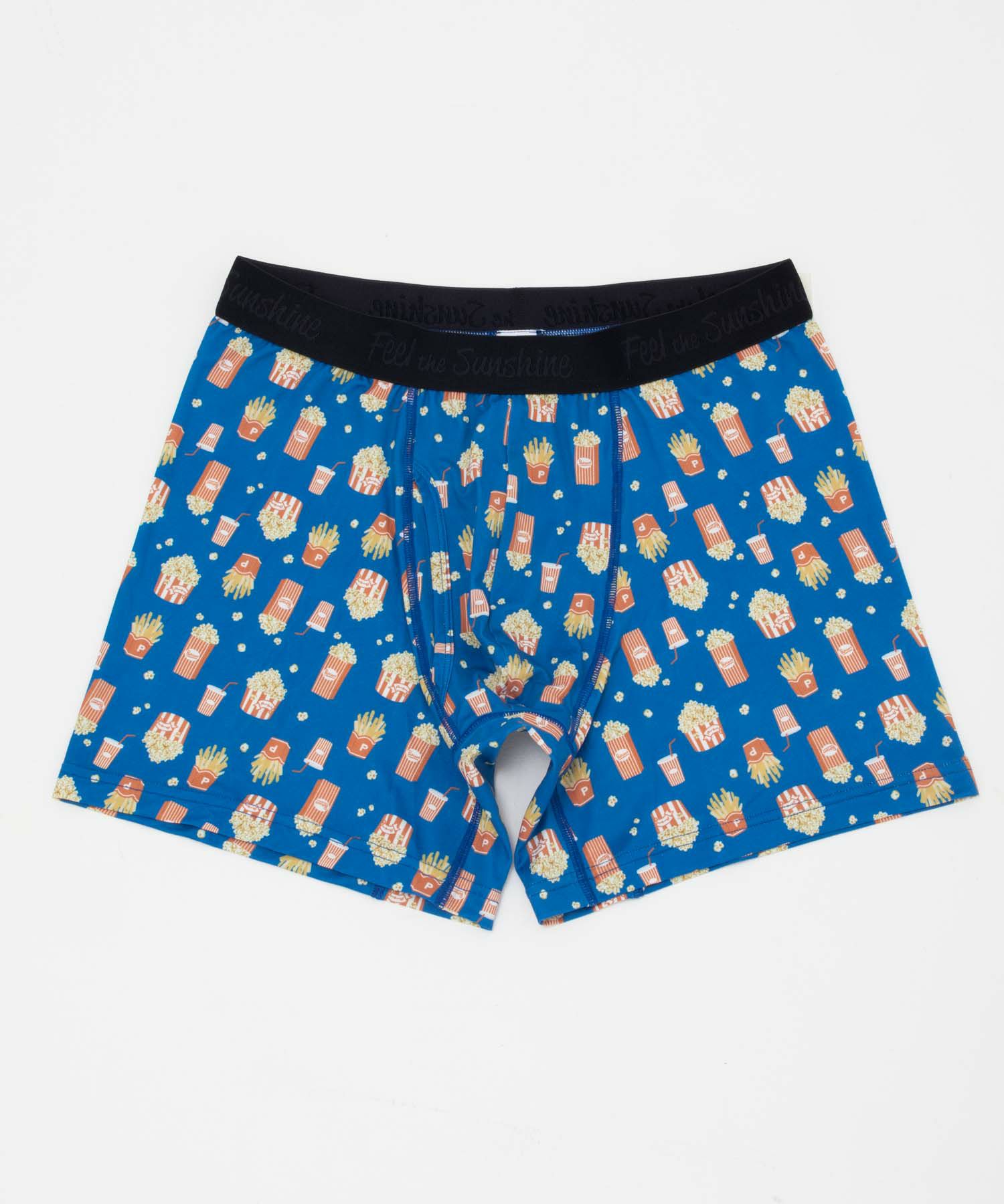 NAVY  メッシュボクサーパンツ ポップコーン柄 メンズ メール便 対応商品商品サムネイル-4