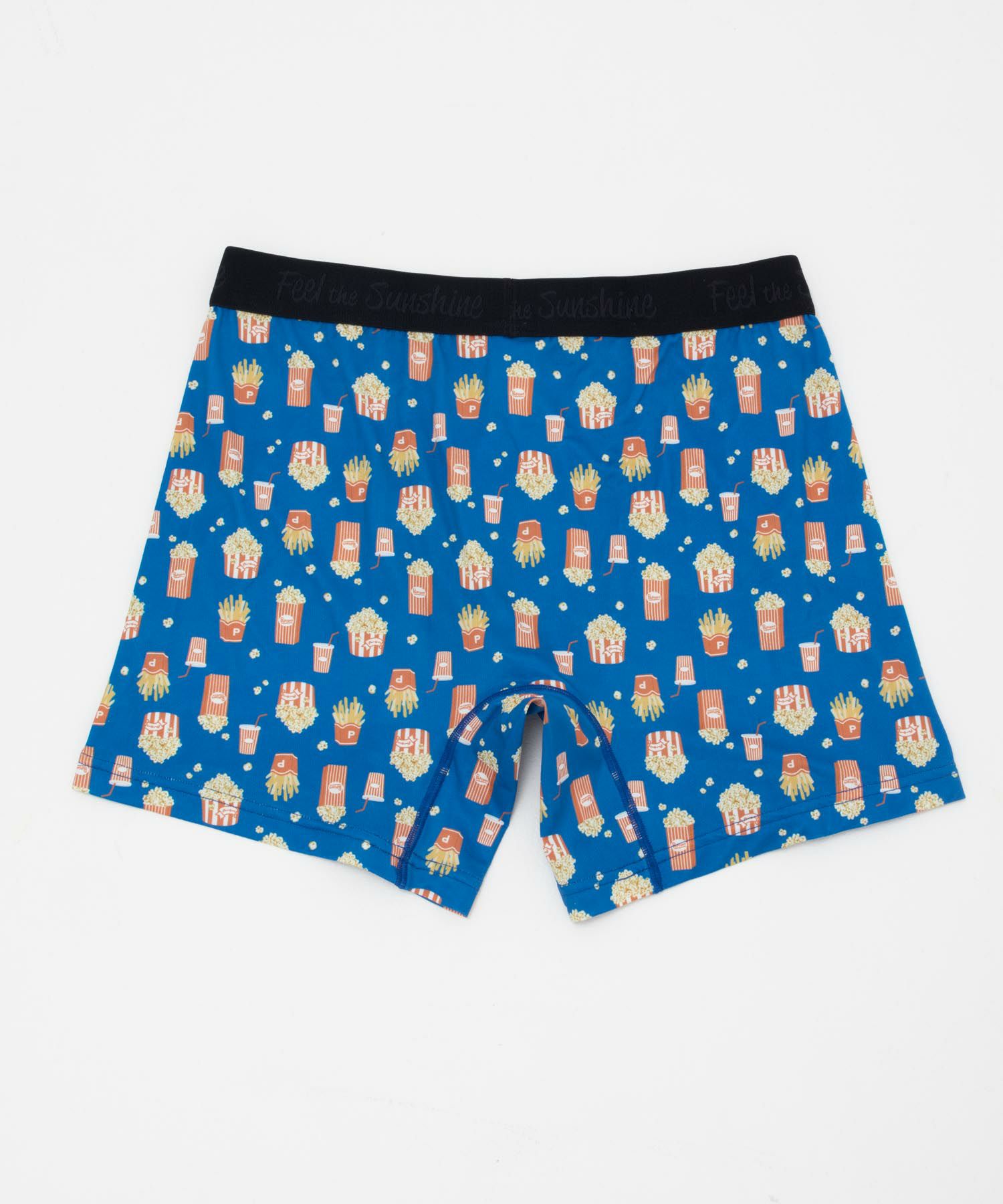 NAVY メッシュボクサーパンツ ポップコーン柄 メンズ ネコポス 対応商品