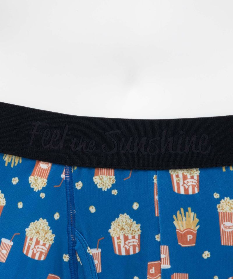 NAVY  メッシュボクサーパンツ ポップコーン柄 メンズ メール便 対応商品商品画像-6