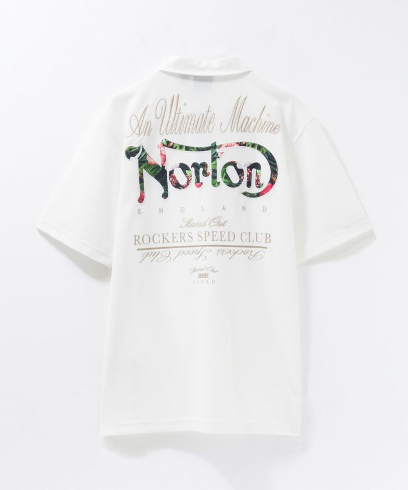 Norton  ボタニカルワッペンポロシャツ メンズ商品画像-6