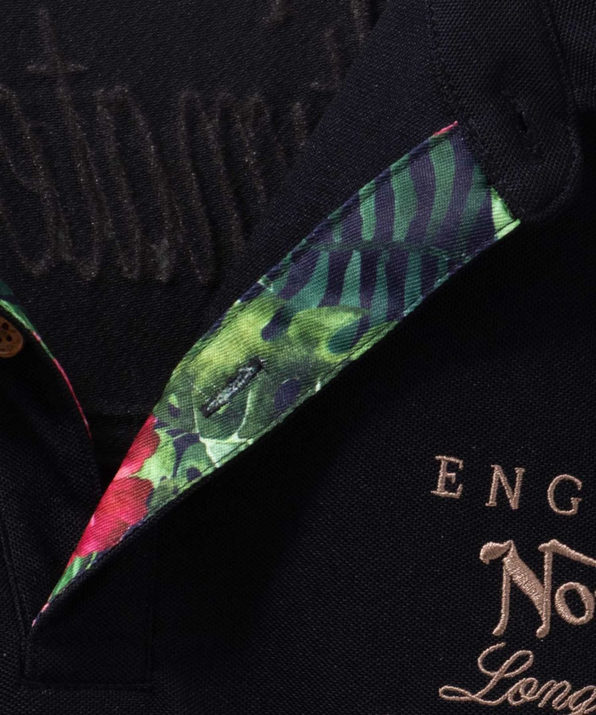 Norton ボタニカルワッペンポロシャツ メンズ