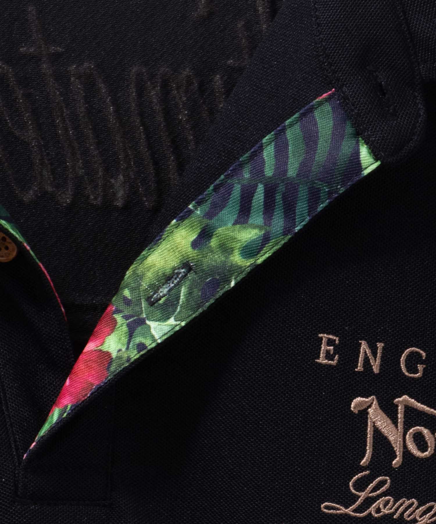 Norton ボタニカルワッペンポロシャツ メンズ