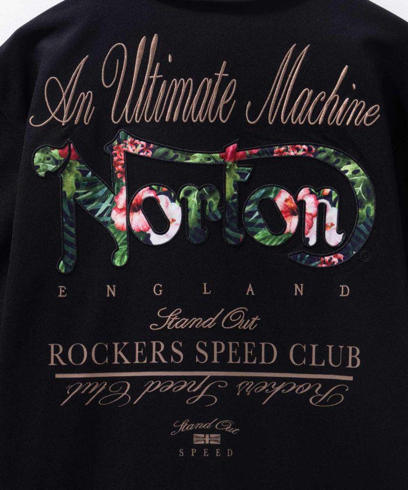 Norton  ボタニカルワッペンポロシャツ メンズ商品画像-9