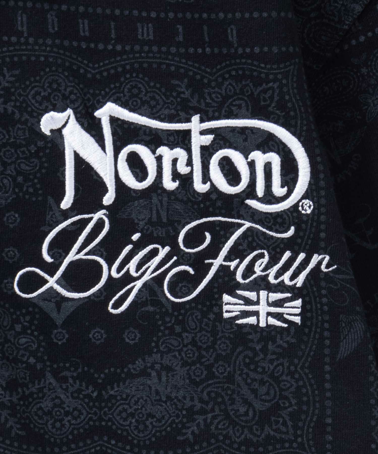 Norton  モノグラムバンダナポロシャツ メンズ商品画像-7