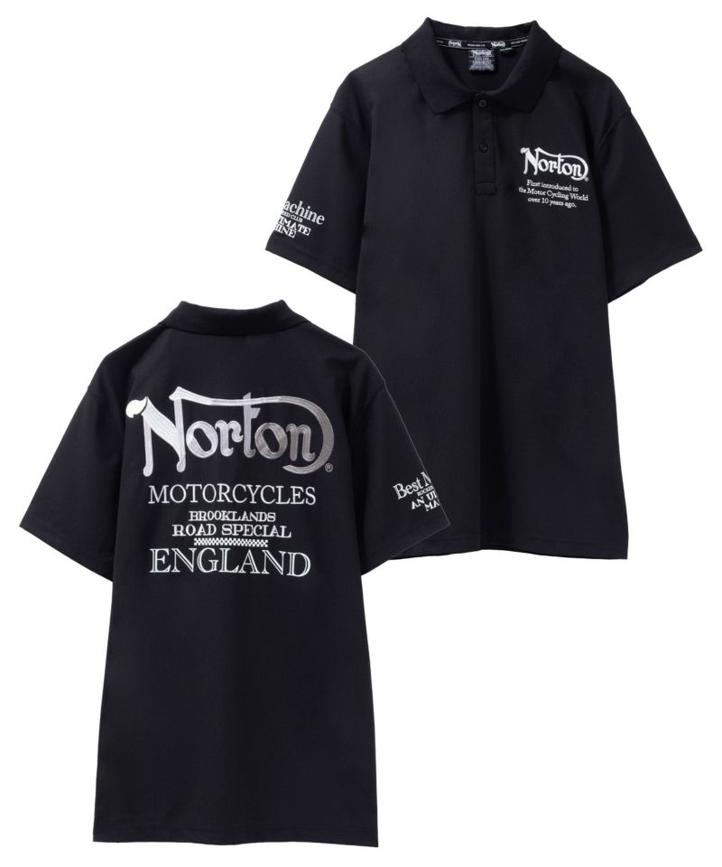 Norton  ドライベーシックドックポロシャツ メンズ商品画像-1