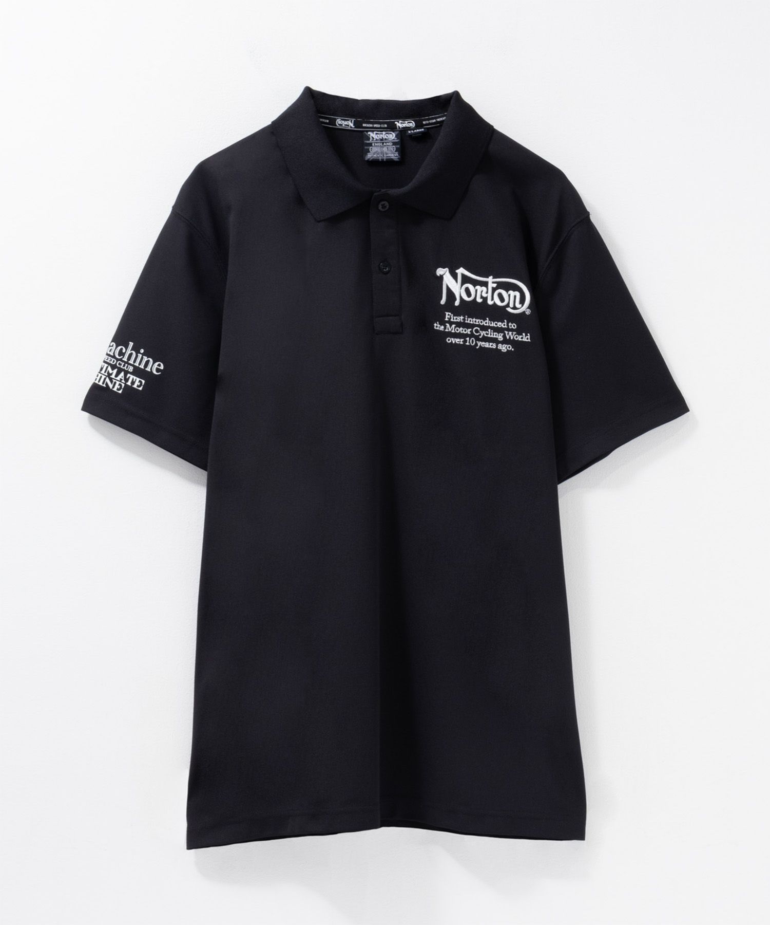 Norton  ドライベーシックドックポロシャツ メンズ商品画像-3