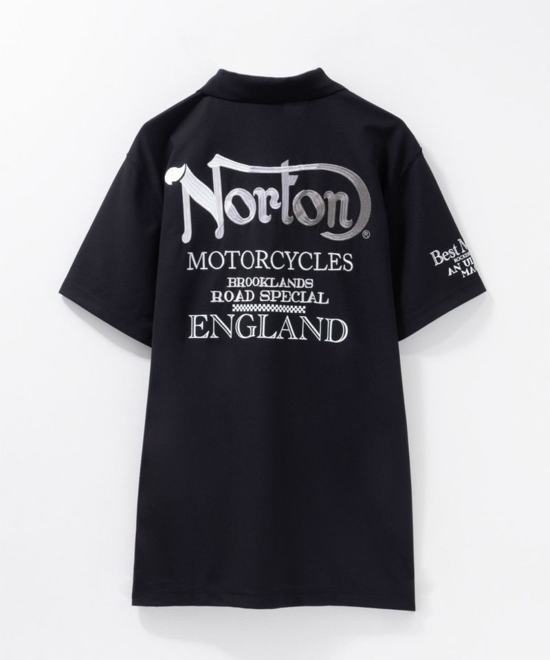 Norton ドライベーシックドックポロシャツ メンズ