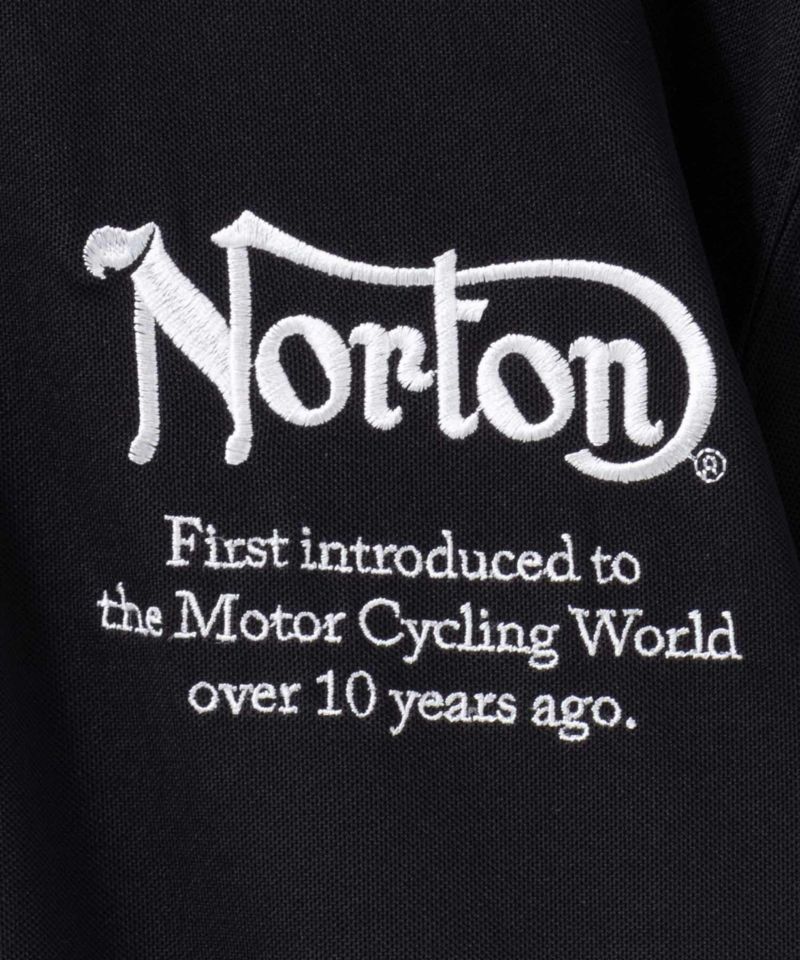 Norton ドライベーシックドックポロシャツ メンズ