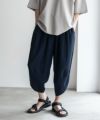 NAVY SARARI レーヨンバルーンパンツ メンズ