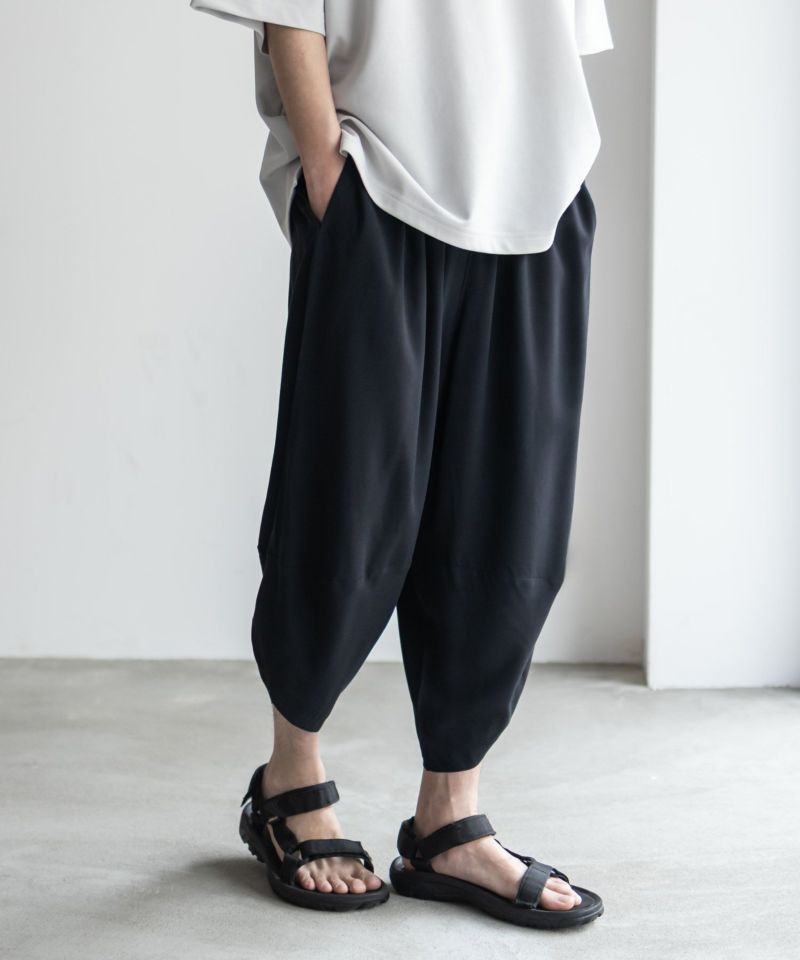 NAVY SARARI レーヨンバルーンパンツ メンズ商品画像-5