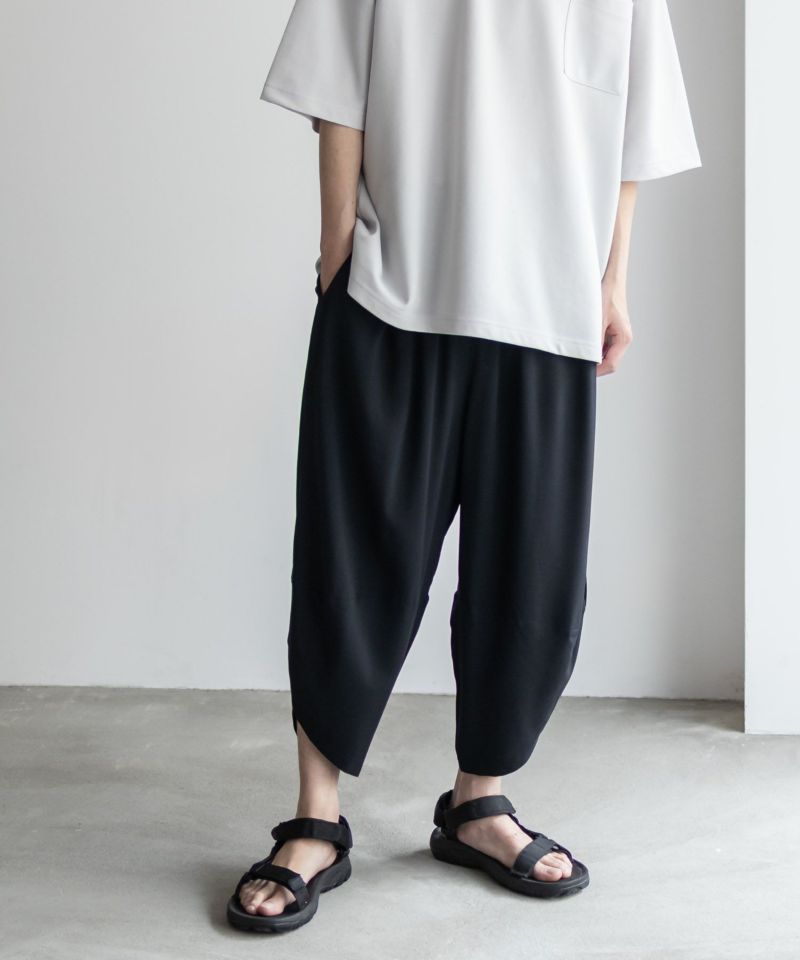 NAVY SARARI レーヨンバルーンパンツ メンズ商品画像-7