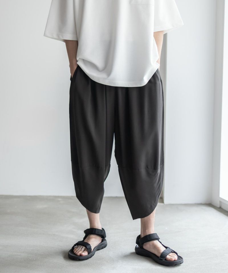 NAVY SARARI レーヨンバルーンパンツ メンズ商品画像-12