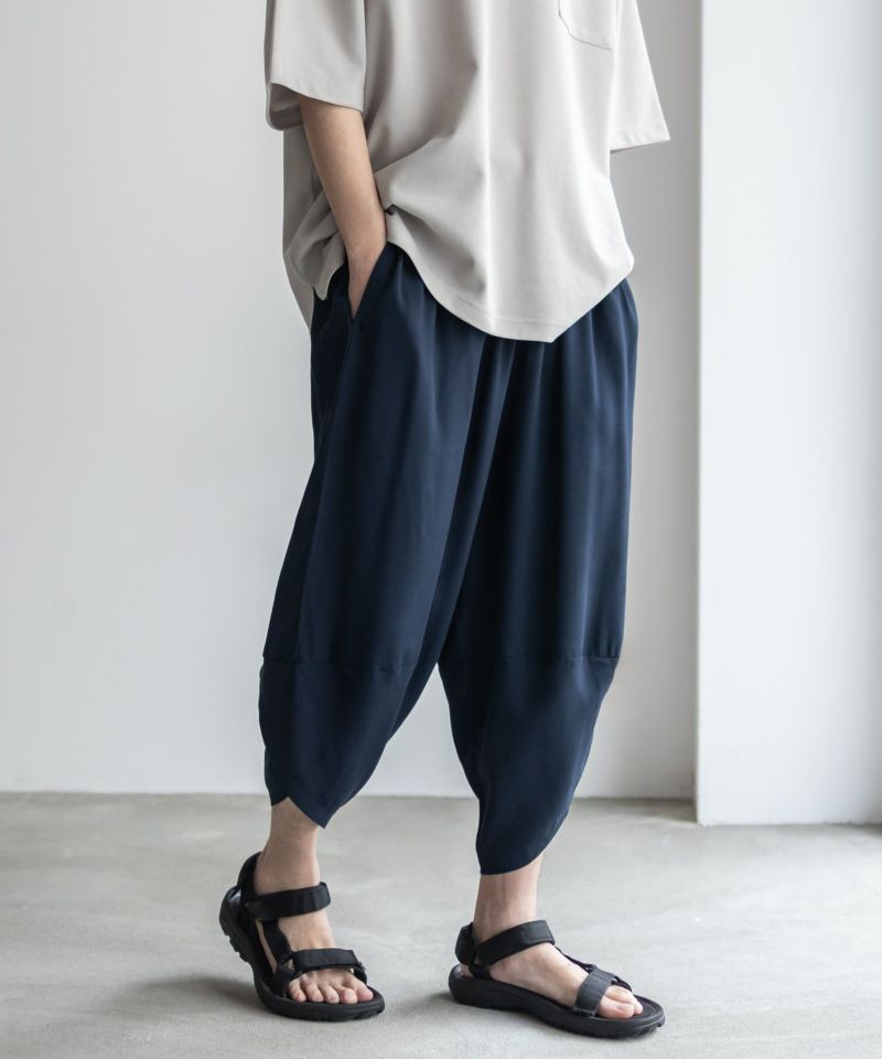 NAVY SARARI レーヨンバルーンパンツ メンズ商品画像-17