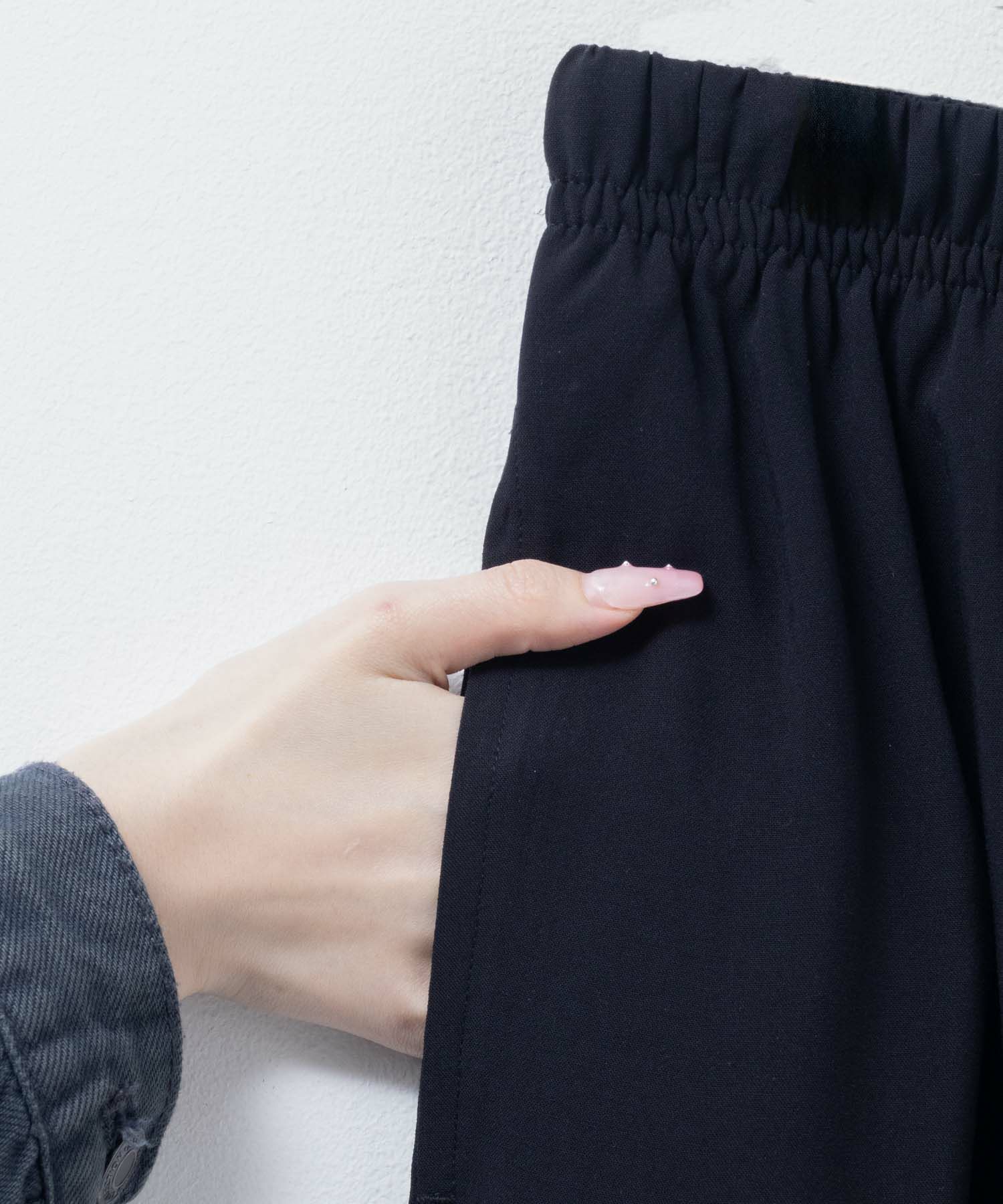 NAVY SARARI レーヨンバルーンパンツ メンズ