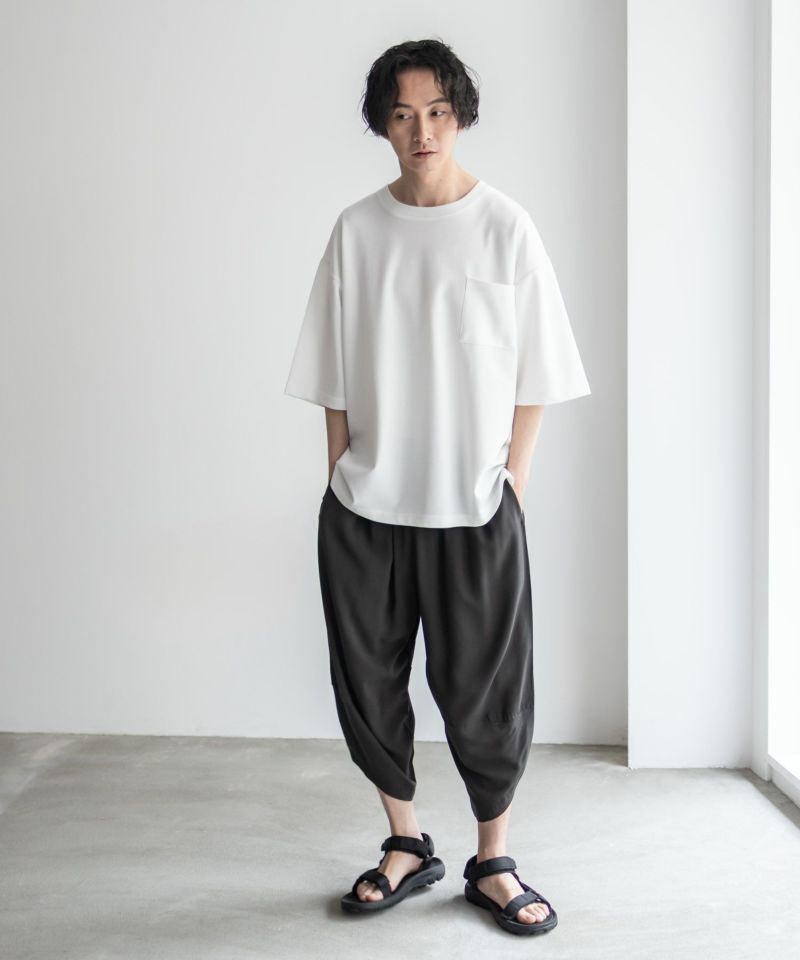 NAVY SARARI  レーヨンバルーンパンツ メンズ商品画像-32