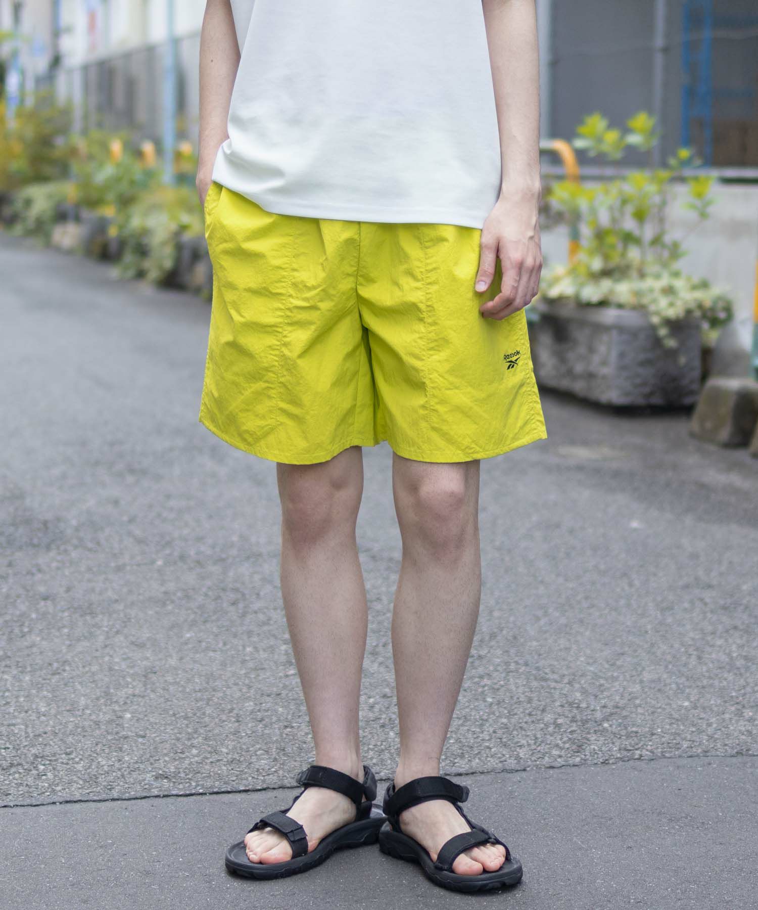 Reebok  ナイロンショートパンツ メンズ商品画像-3