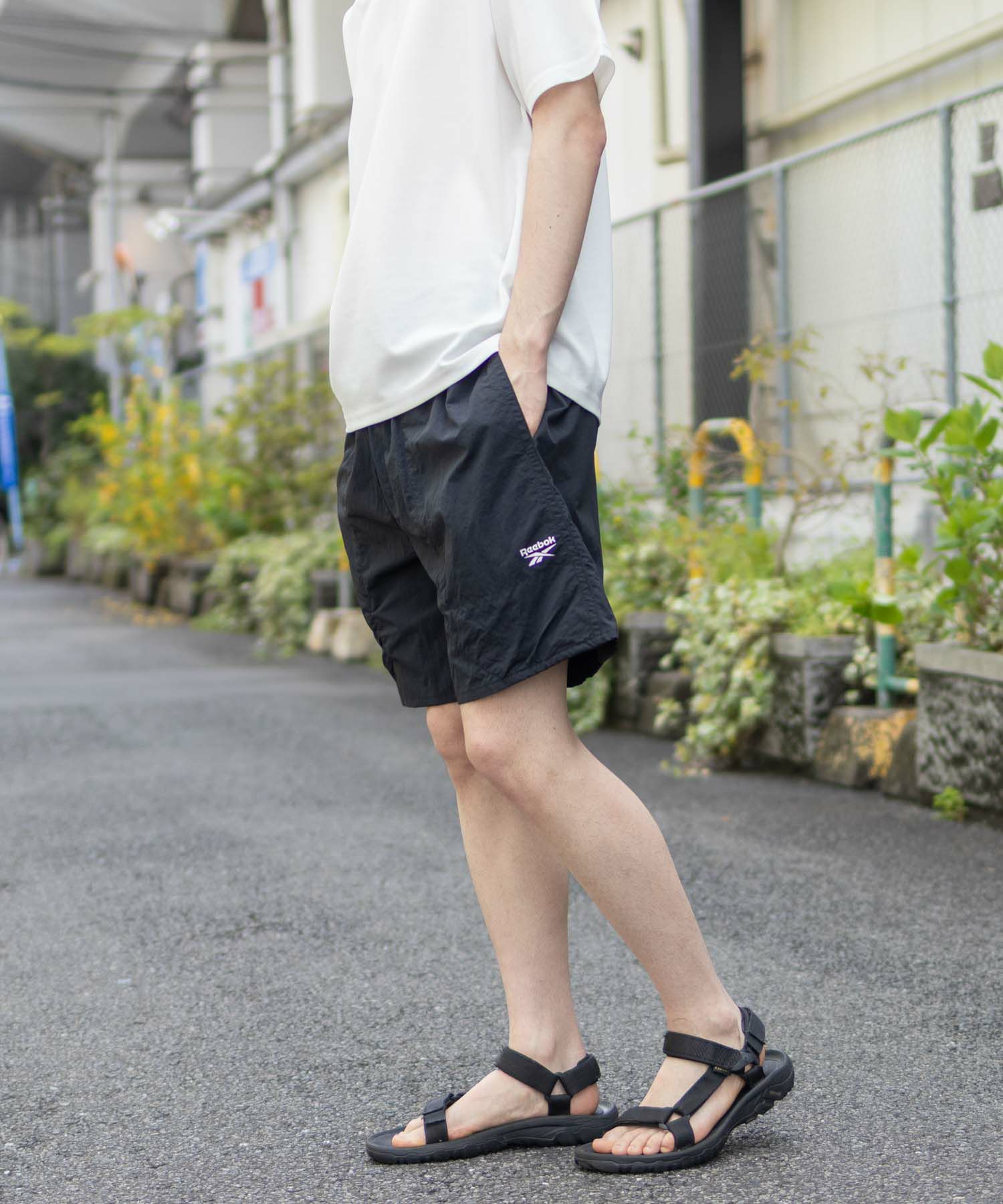 Reebok  ナイロンショートパンツ メンズ商品画像-8