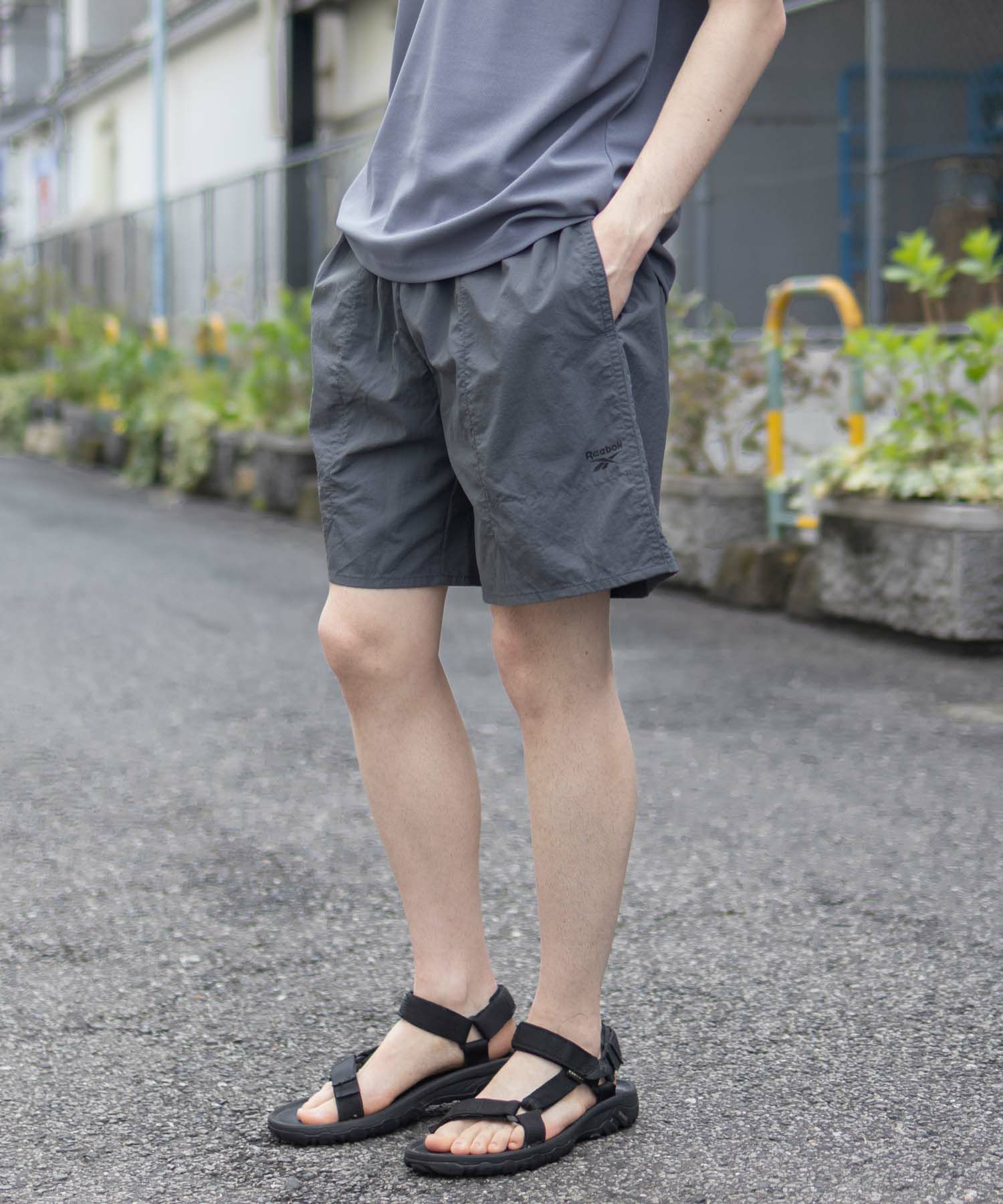 Reebok  ナイロンショートパンツ メンズ商品画像-11