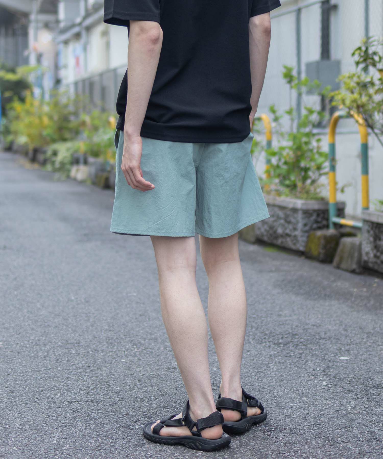 Reebok ナイロンショートパンツ メンズ