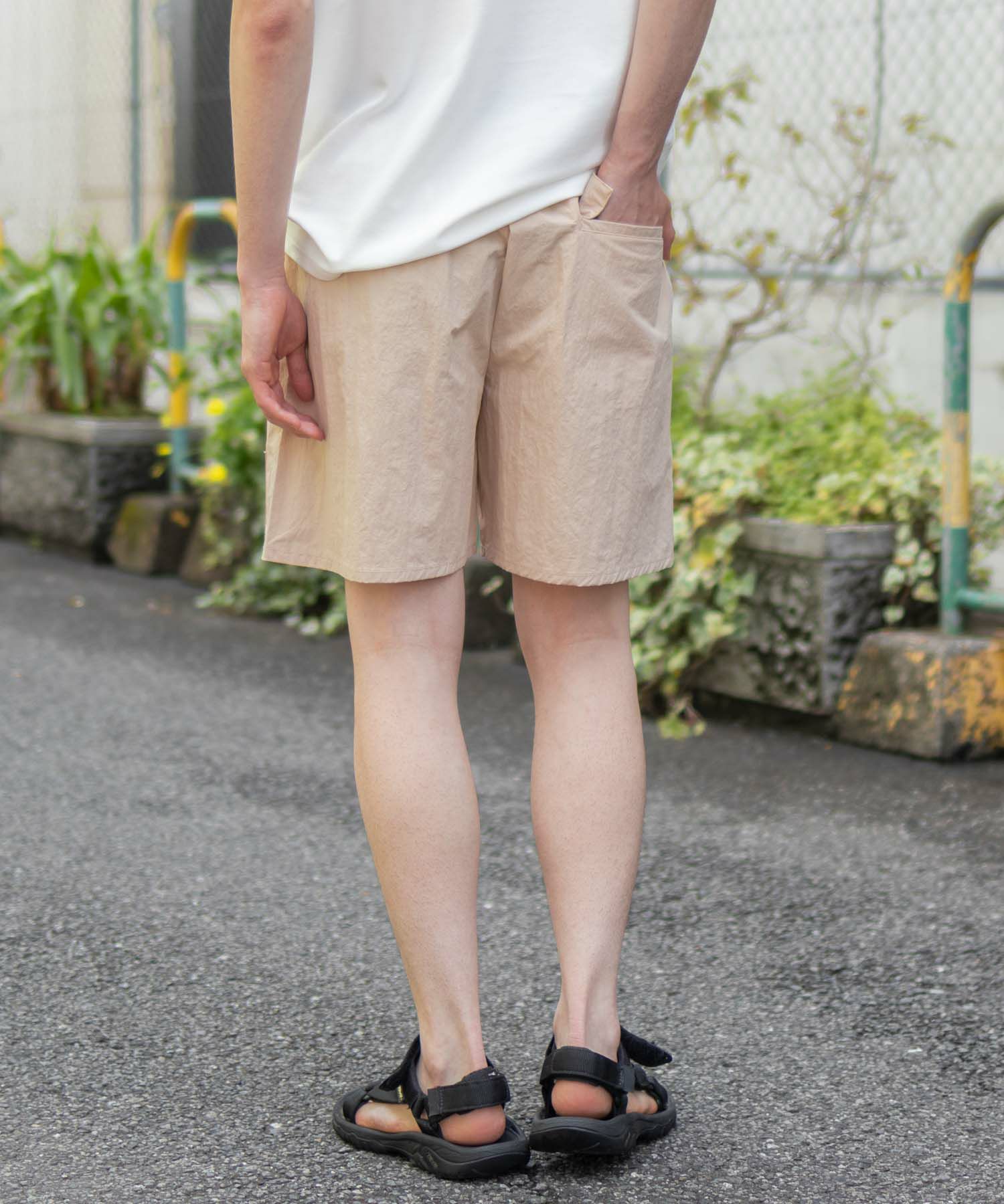 Reebok ナイロンショートパンツ メンズ