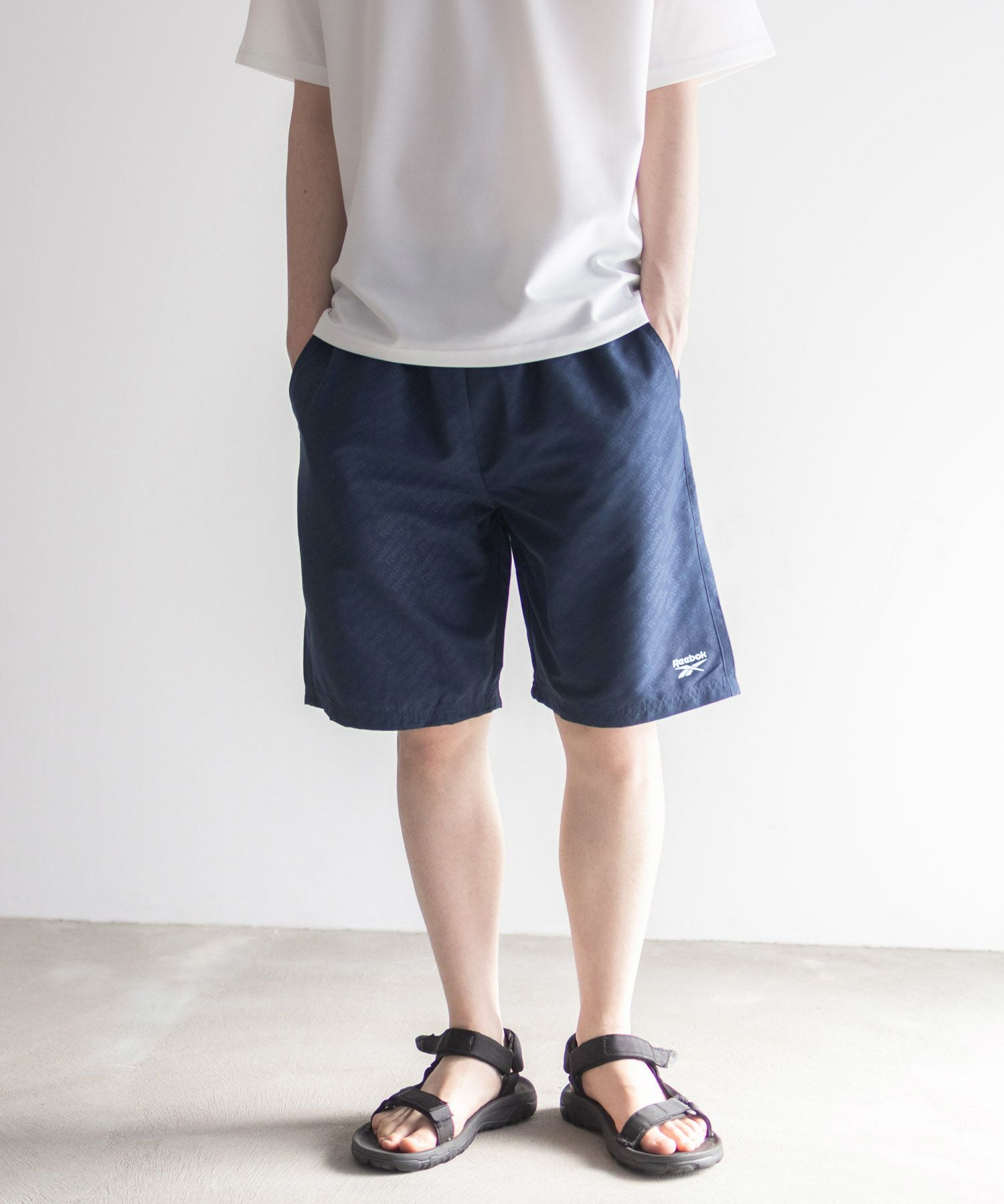 Reebok  エンボスサーフショートパンツ メンズ商品画像-3