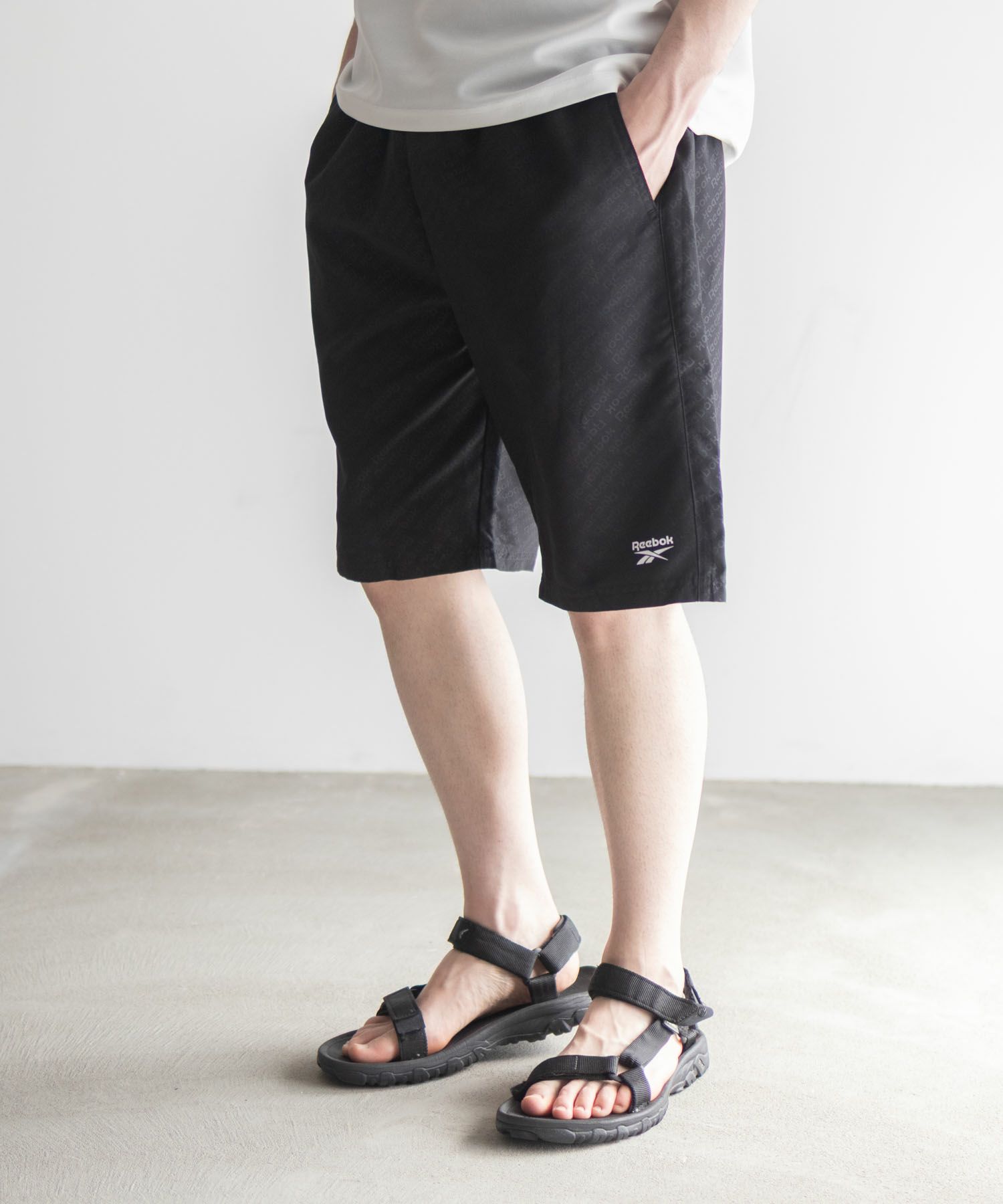 Reebok  エンボスサーフショートパンツ メンズ商品画像-5