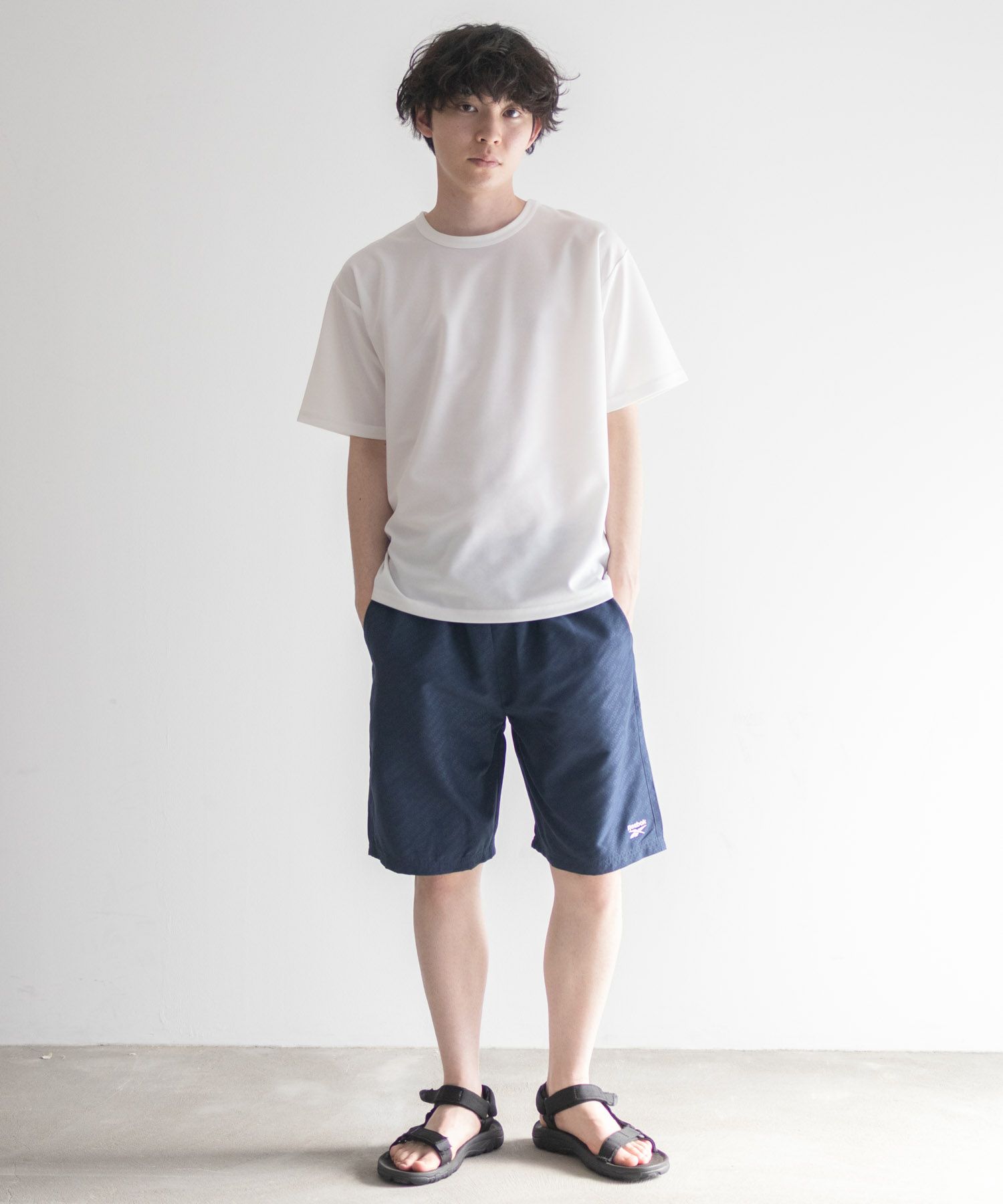 Reebok エンボスサーフショートパンツ メンズ