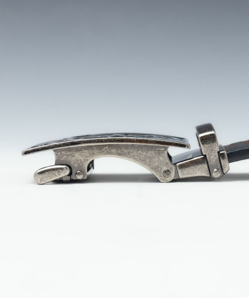 Norton  本革総柄ベルト メンズ商品画像-7