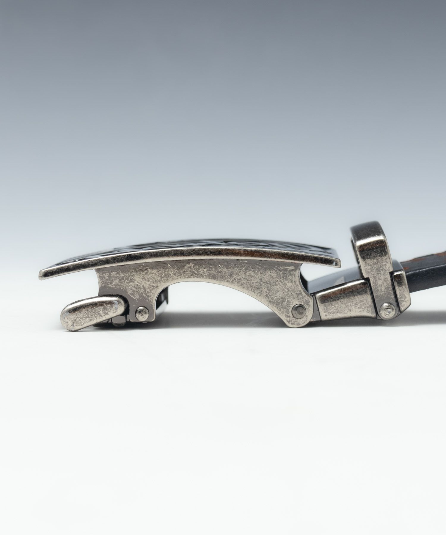 Norton  本革総柄ベルト メンズ商品画像-7