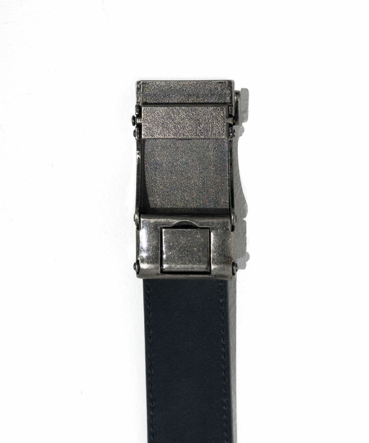 Norton 本革総柄ベルト メンズ