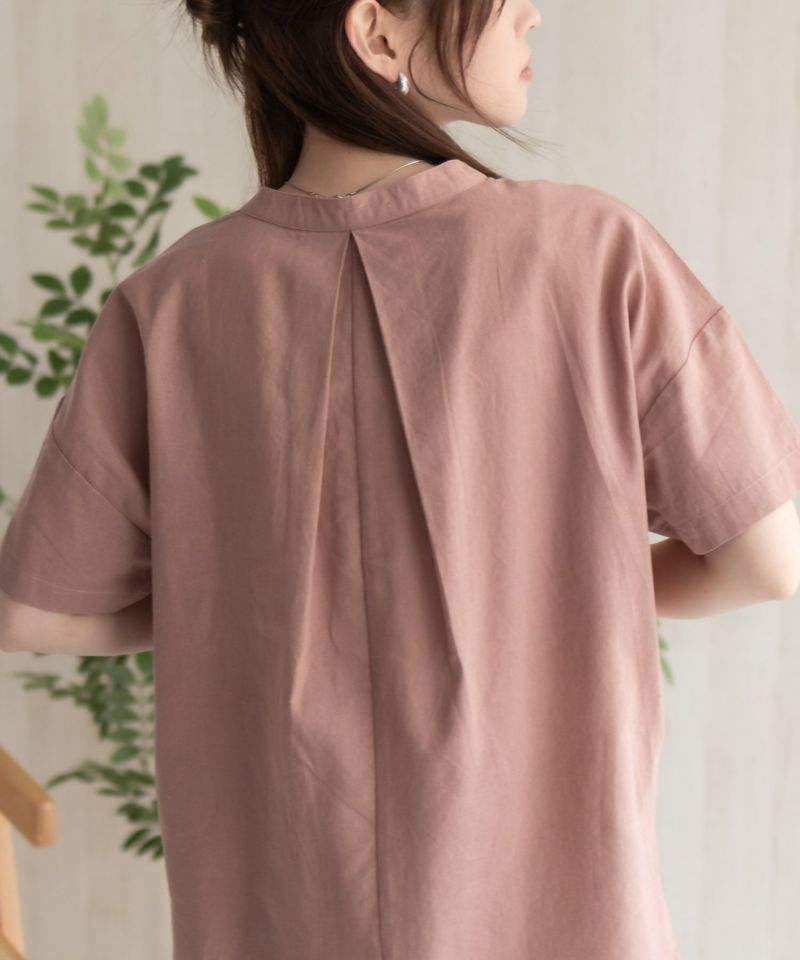 HusHusH  麻混スキッパーブラウス レディース商品画像-19