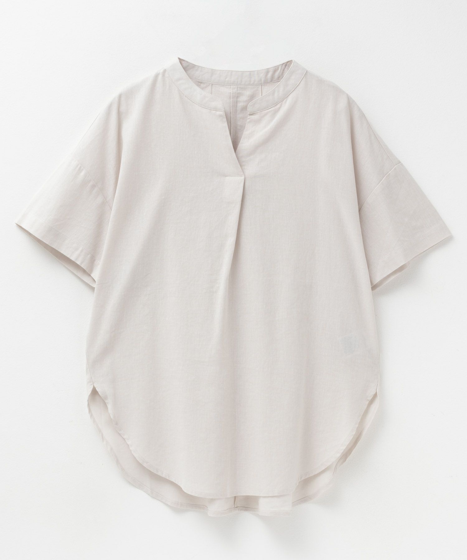 HusHusH  麻混スキッパーブラウス レディース商品画像-21