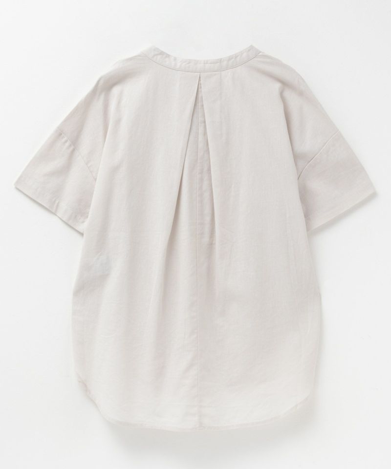 HusHusH  麻混スキッパーブラウス レディース商品画像-22