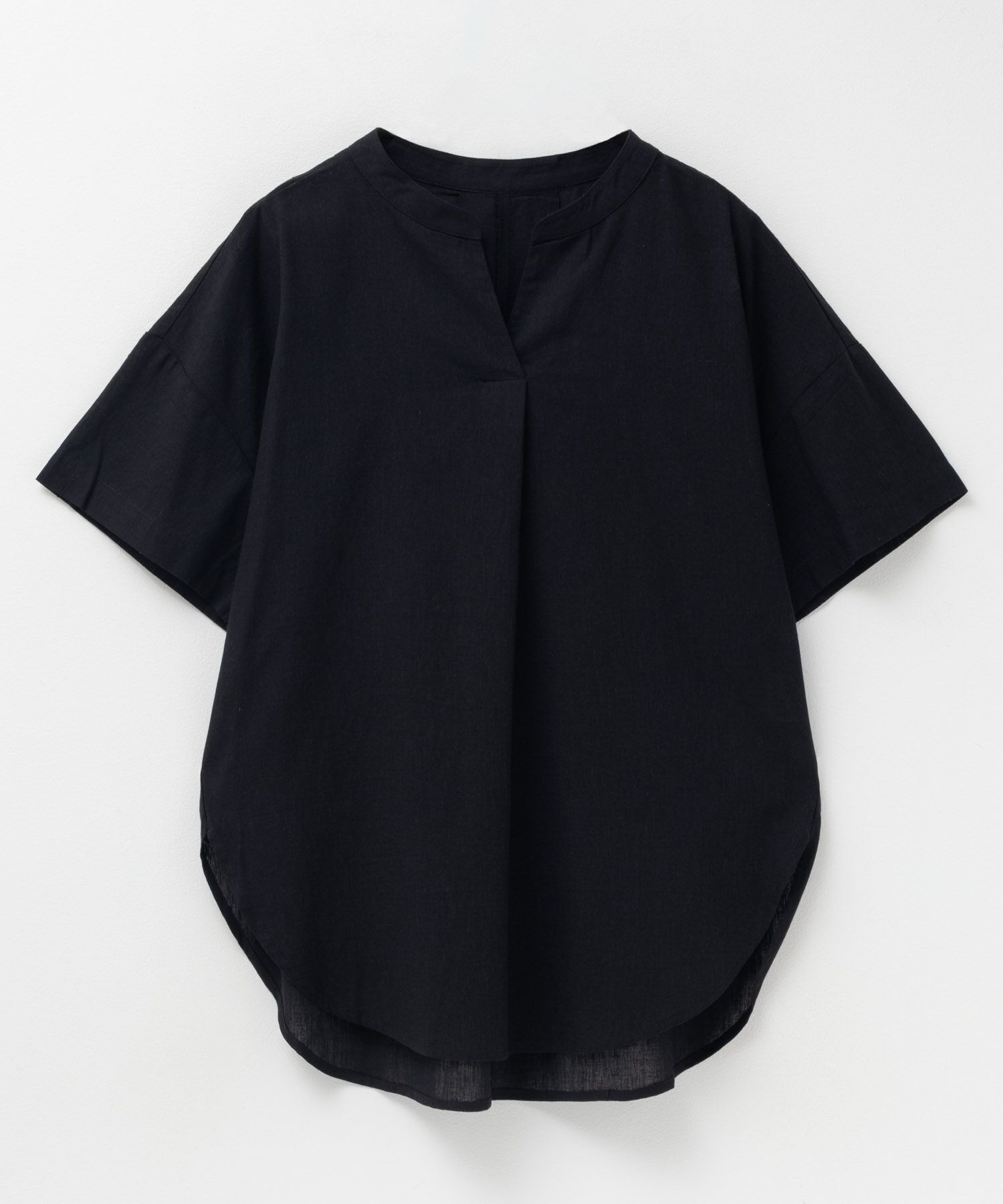 HusHusH  麻混スキッパーブラウス レディース商品画像-23