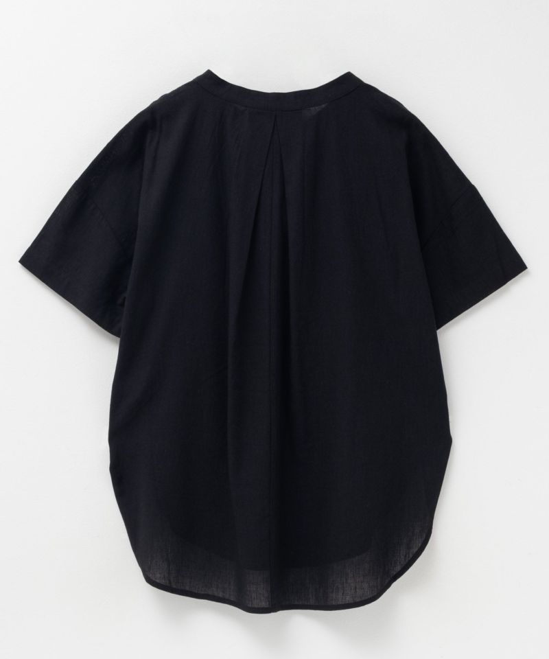 HusHusH  麻混スキッパーブラウス レディース商品画像-24