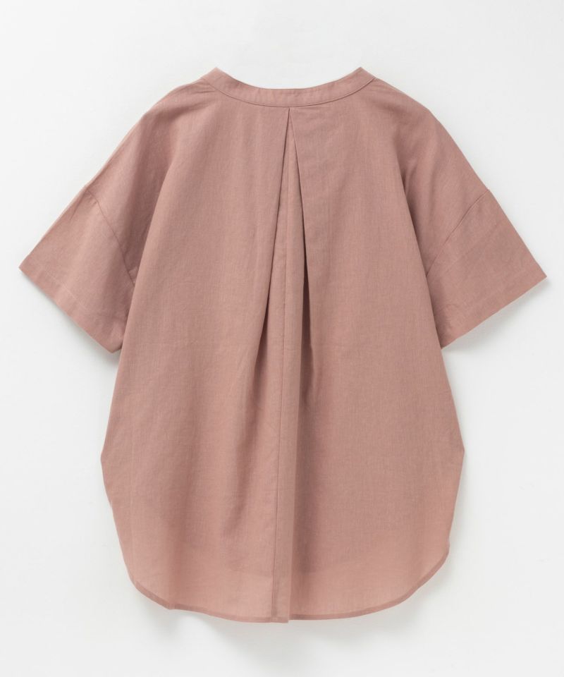 HusHusH  麻混スキッパーブラウス レディース商品画像-26