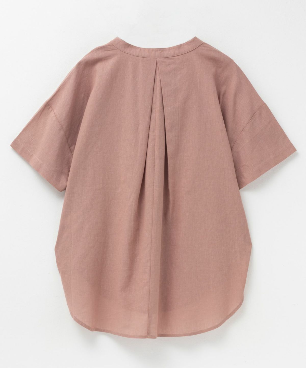 HusHusH 麻混スキッパーブラウス レディース