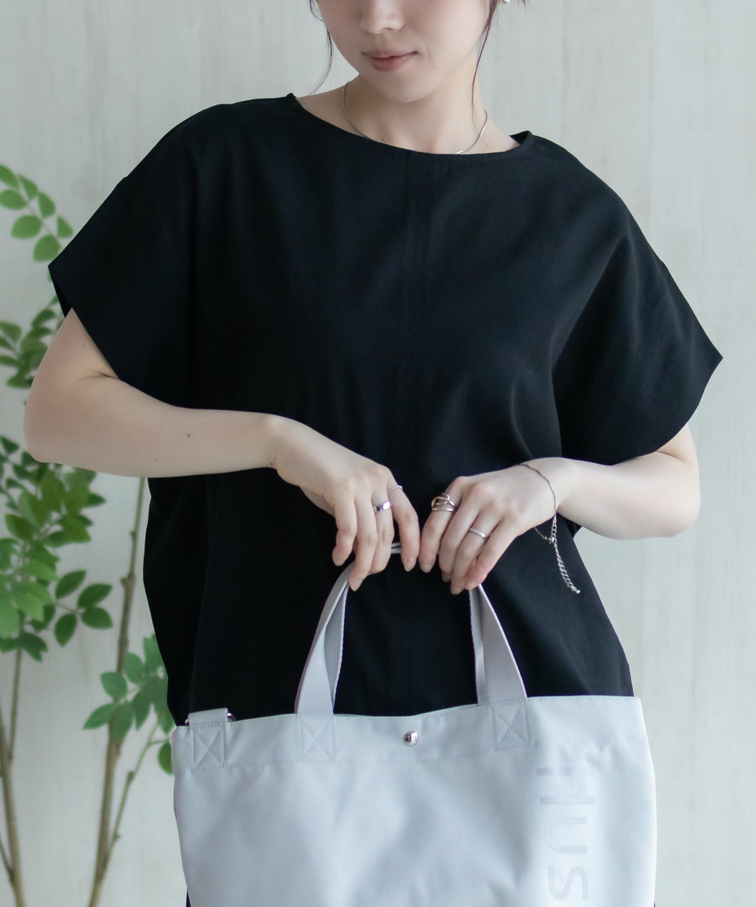 HusHusH  麻混プルオーバー レディース商品画像-2