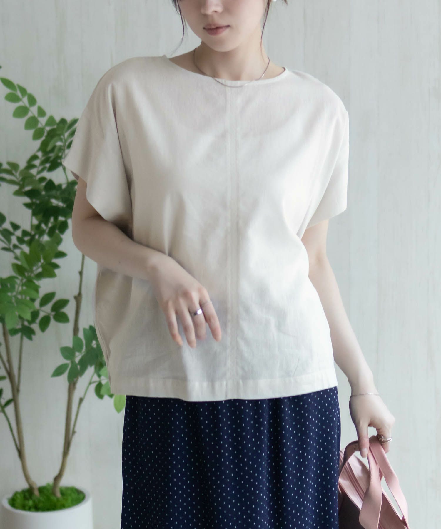 HusHusH  麻混プルオーバー レディース商品画像-3