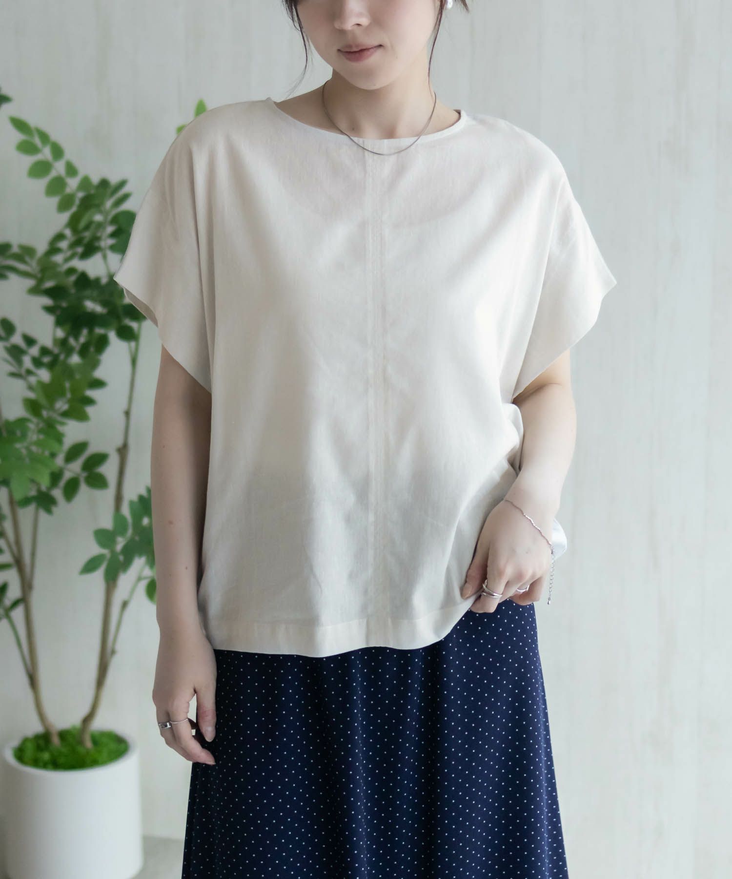 HusHusH  麻混プルオーバー レディース商品画像-14