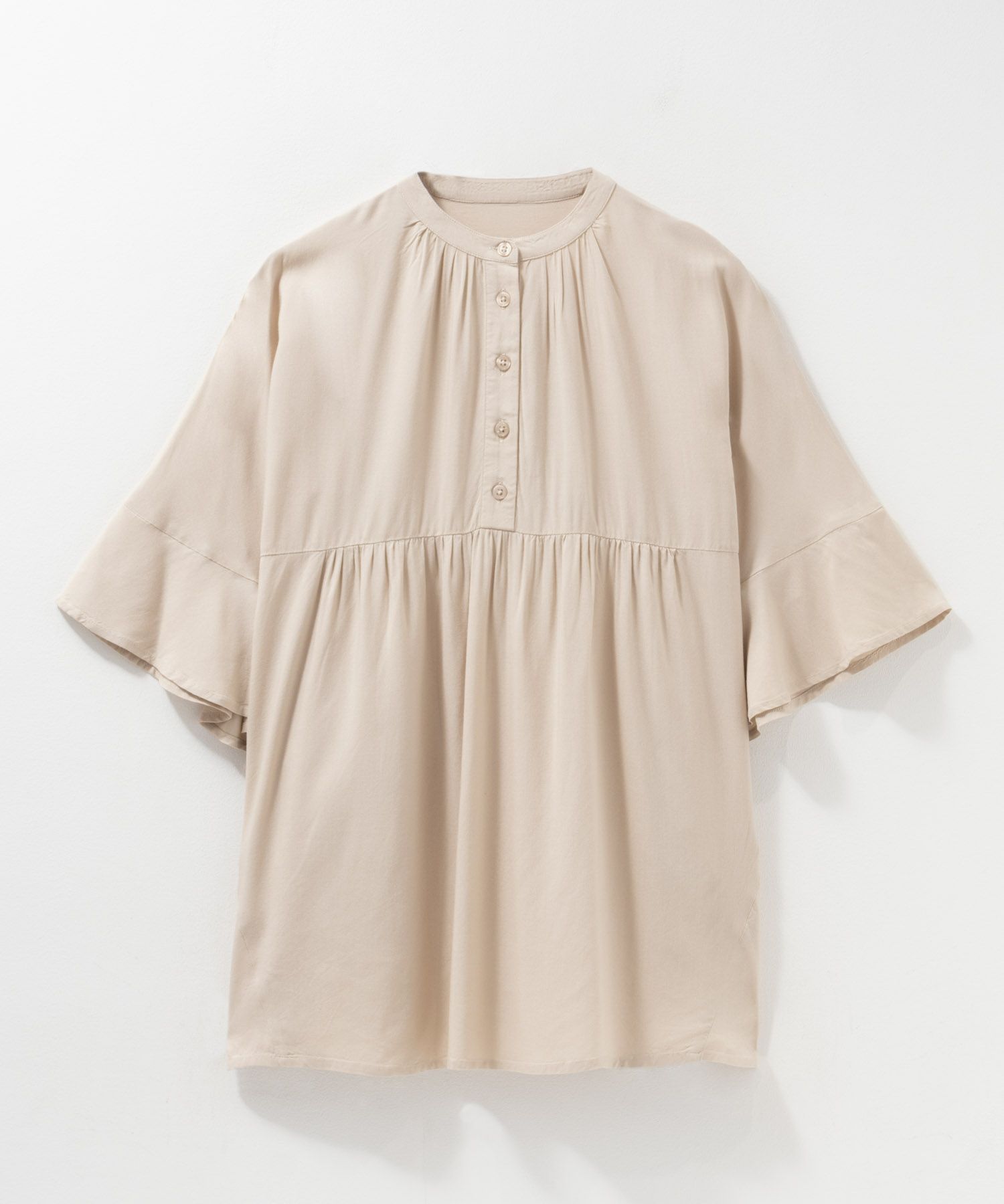 Howdy Marie インドファブリック 袖フリルシャツ レディース商品画像-25