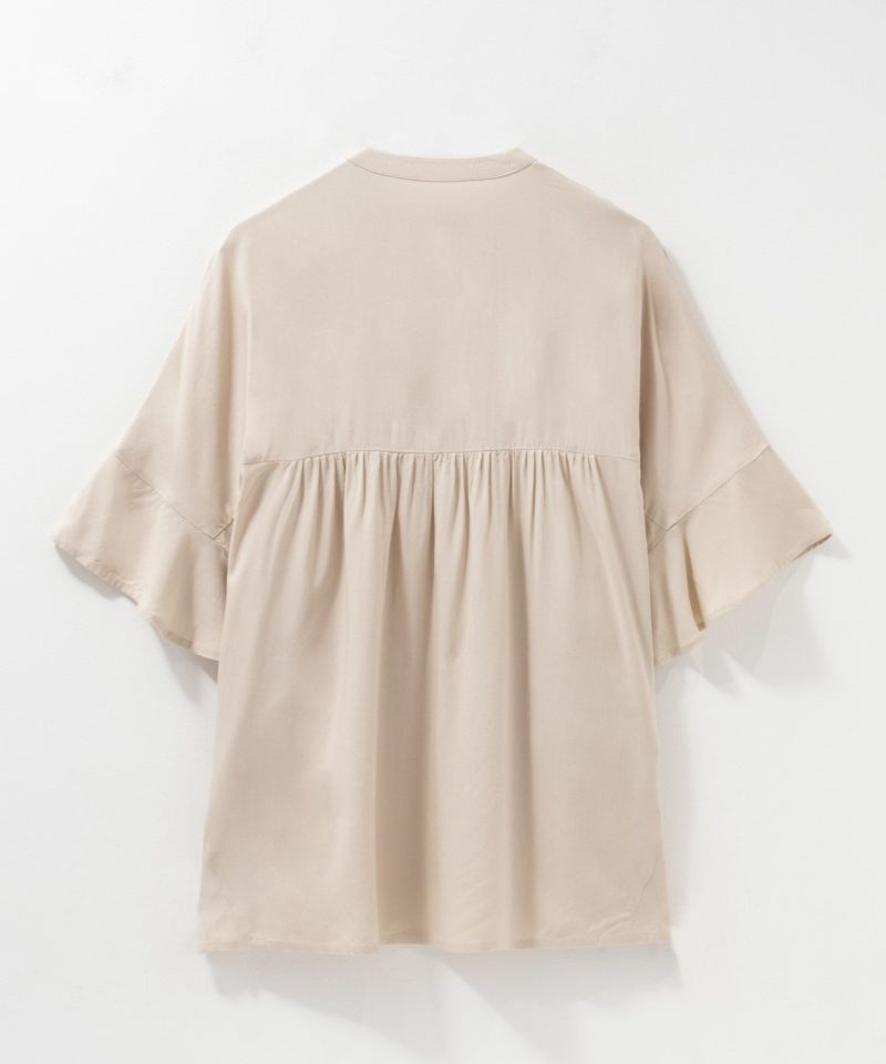 Howdy Marie インドファブリック 袖フリルシャツ レディース商品画像-26