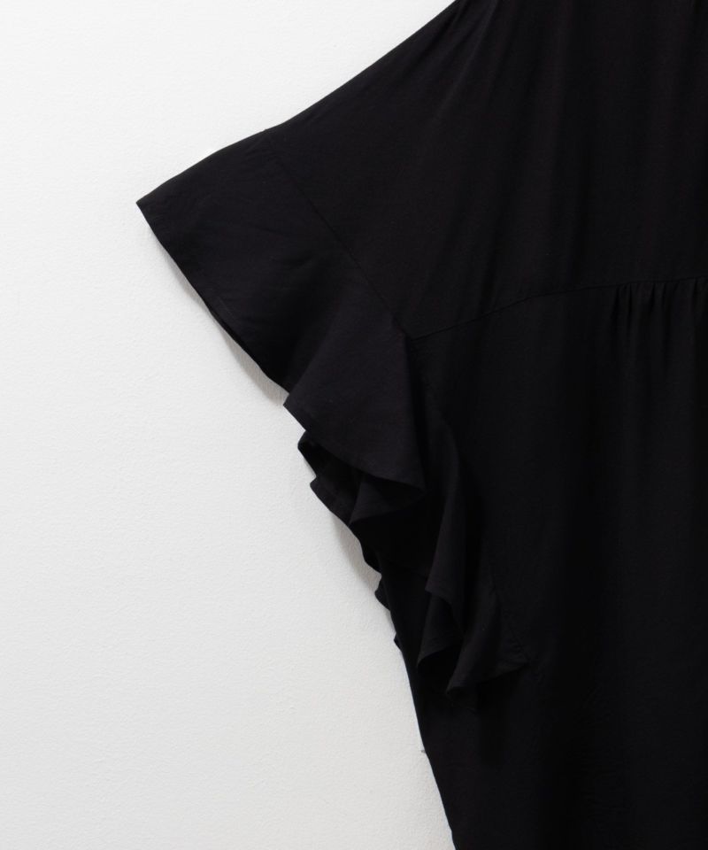 Howdy Marie  インドファブリック 袖フリルシャツ レディース商品画像-27